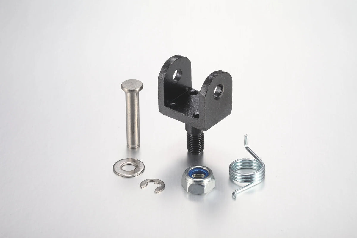 Footrest mounting set