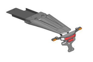 L1E/L3E rear kit for short seat 2.0/SE/3.0/SR
