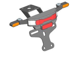 L1E L3E Rücklicht- & Blinker-Einheit (für kurzen Sitz) 2.0/SE/3.0/SR